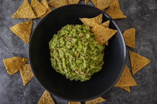 Guacamole Selbstgemacht mit Bio Avocado