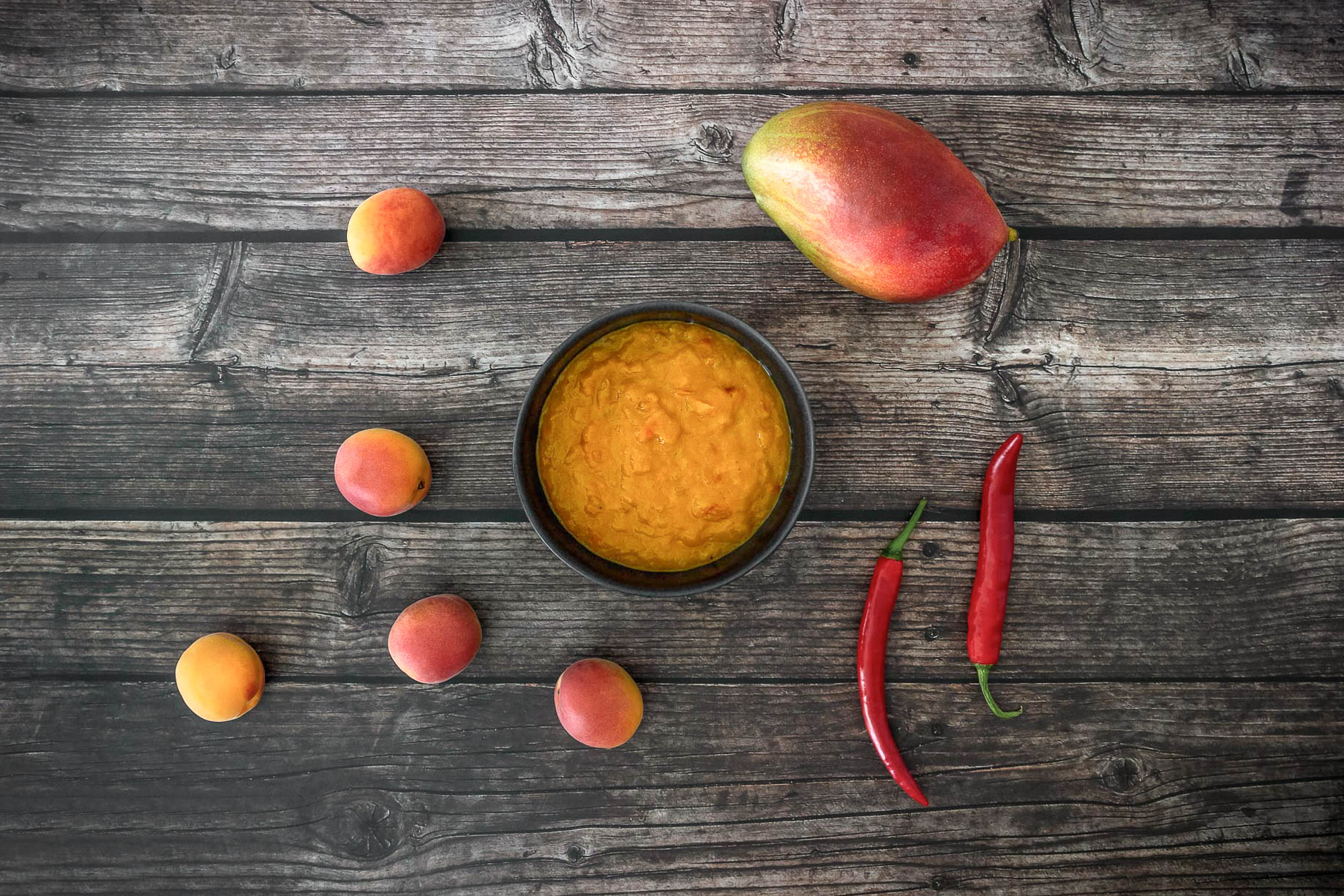 Mango-Aprikosen-Chutney Mango-Aprikosen-Chutney