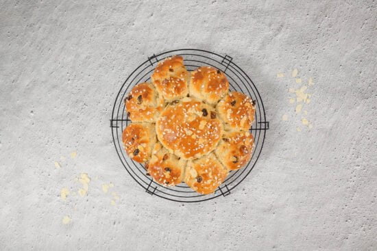 Veganer Dreikönigskuchen