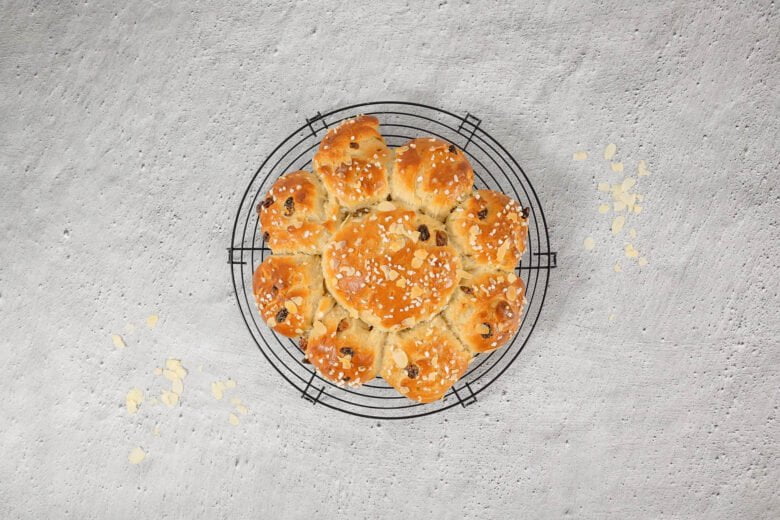 Veganer Dreikönigskuchen