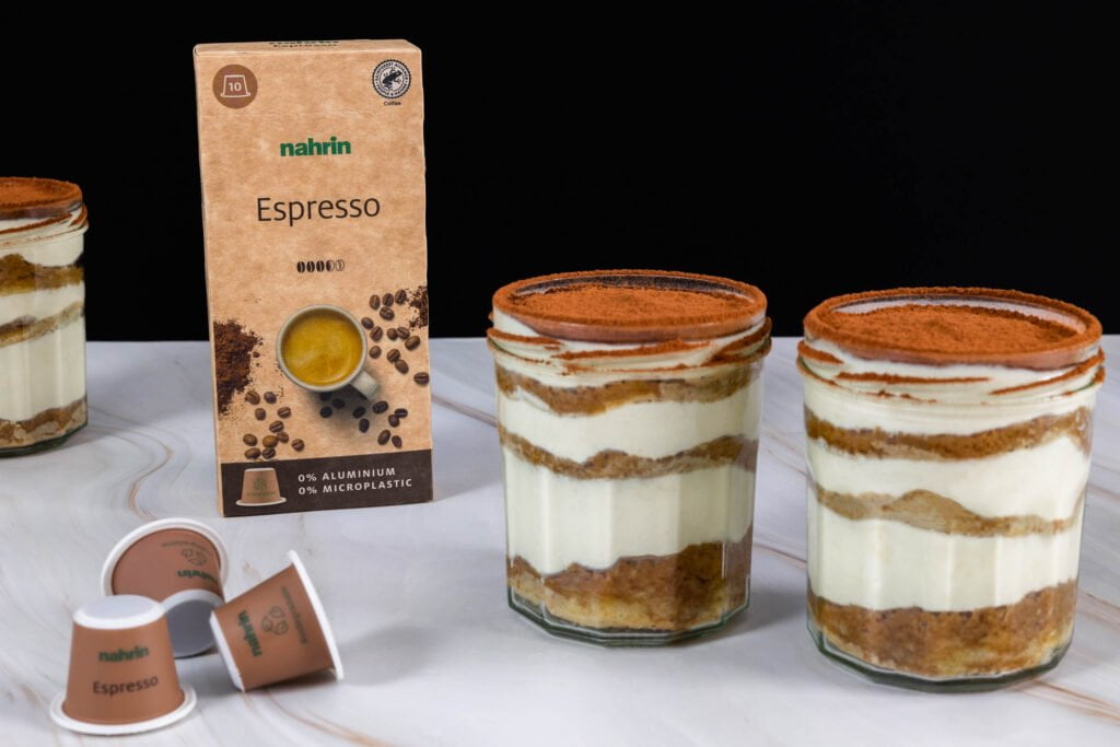 veganes tiramisu ohne ei mit espresso pakung