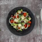 Tofu Feta Griechischer Salat