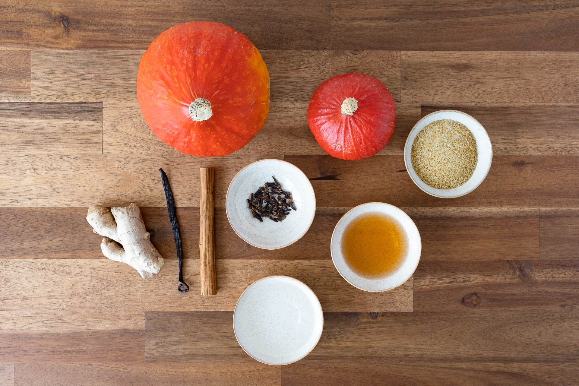 Eingemachter Kürbis süss-sauer Eingemachter Kürbis süss-sauer