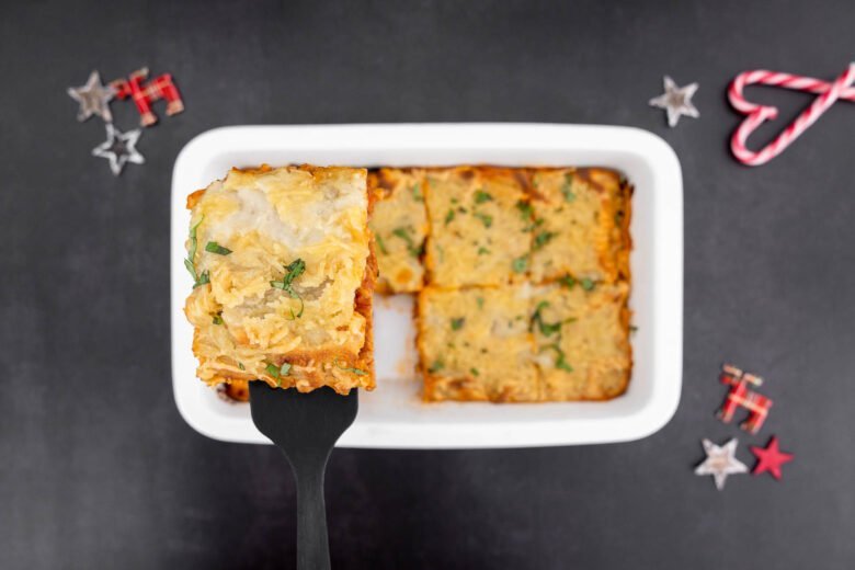 Vegane Lasagne mit dem Schöpflöffel