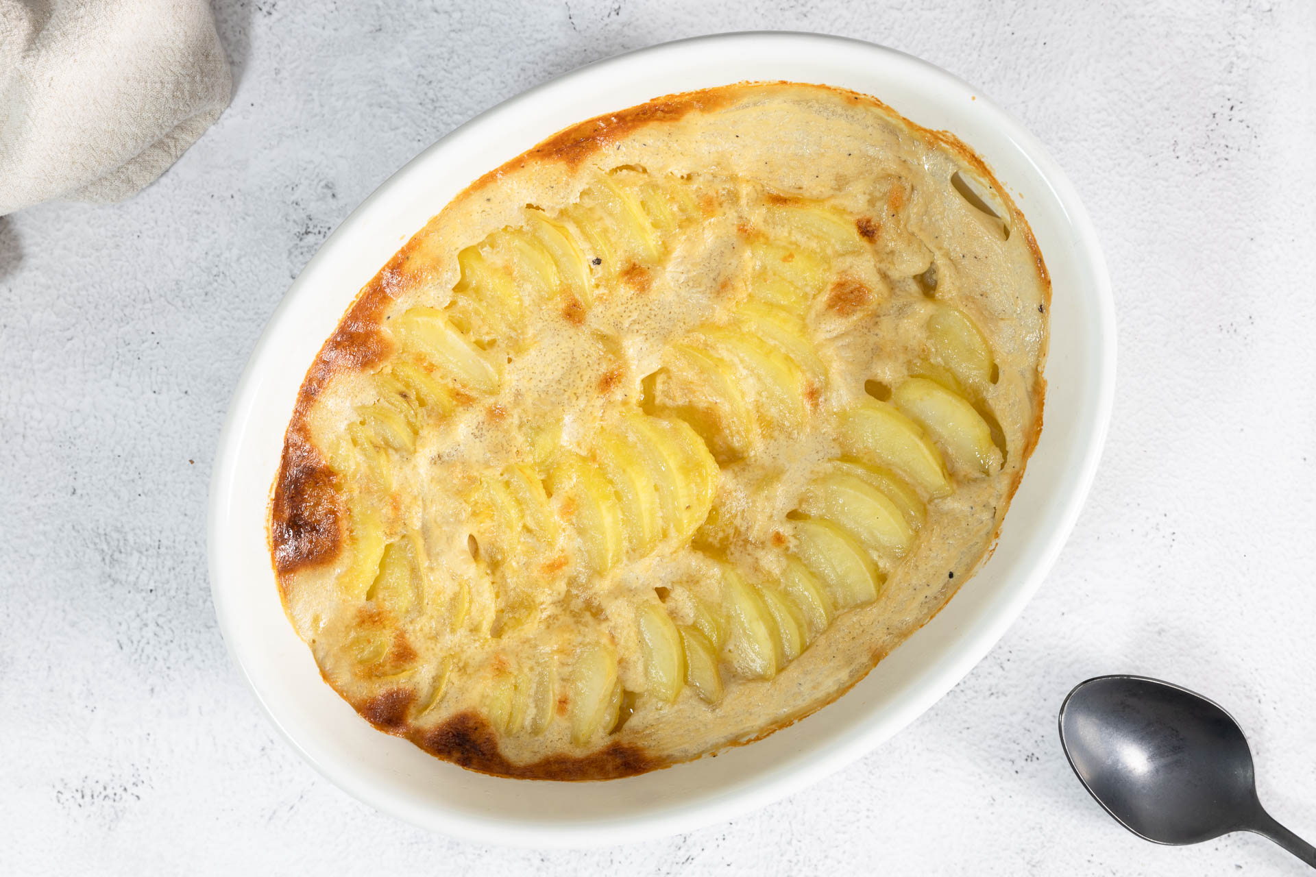 Stilvolle Kartoffelgratin Ohne Kase Fotos