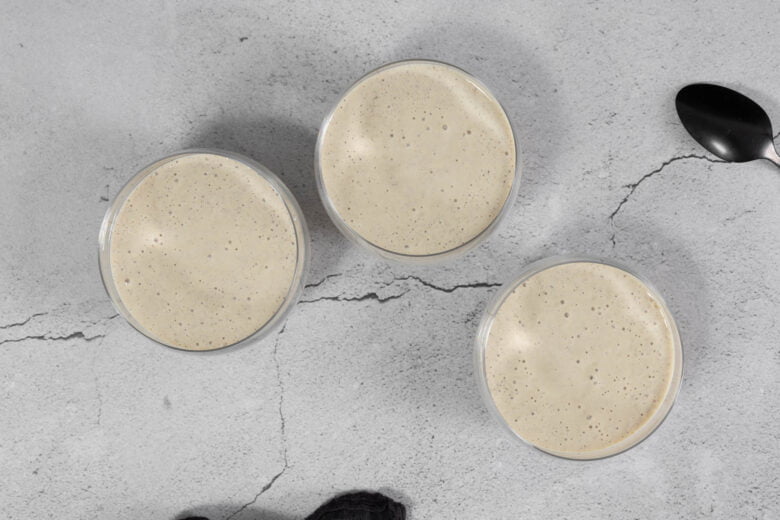 Einfache Vanillecreme aus Seidentofu