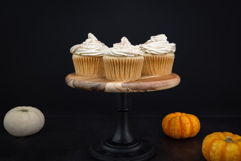 Vegane Pumpkin Spice Muffins mit veganer Buttercreme