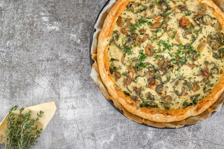 Marroin Zwiebel Wähe Vegan