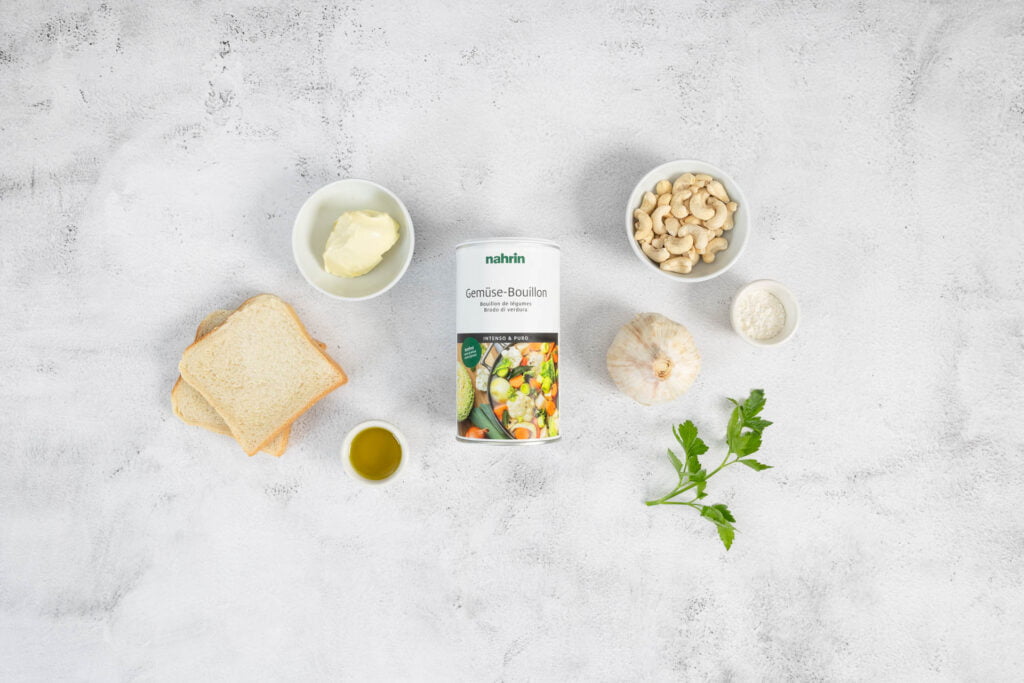 Vegane Knoblauchsuppe