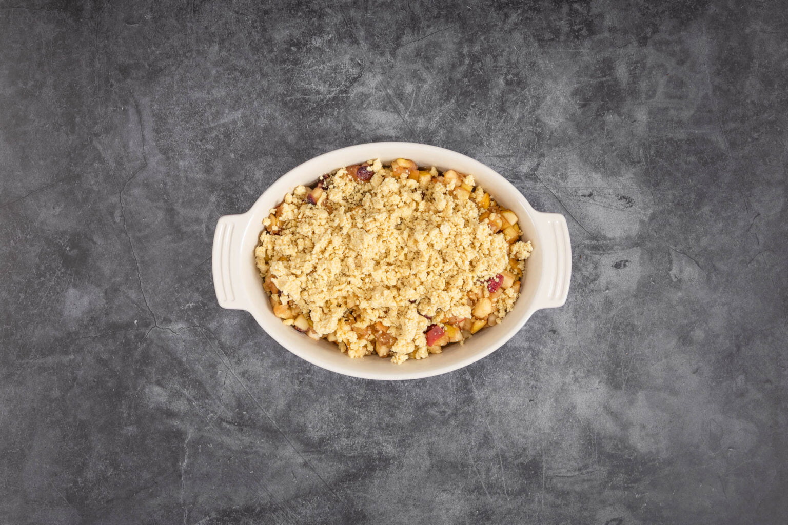 Veganer Christmas-Crumble Veganer Christmas-Crumble