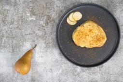 Vegane Birnen-Käseschnitten