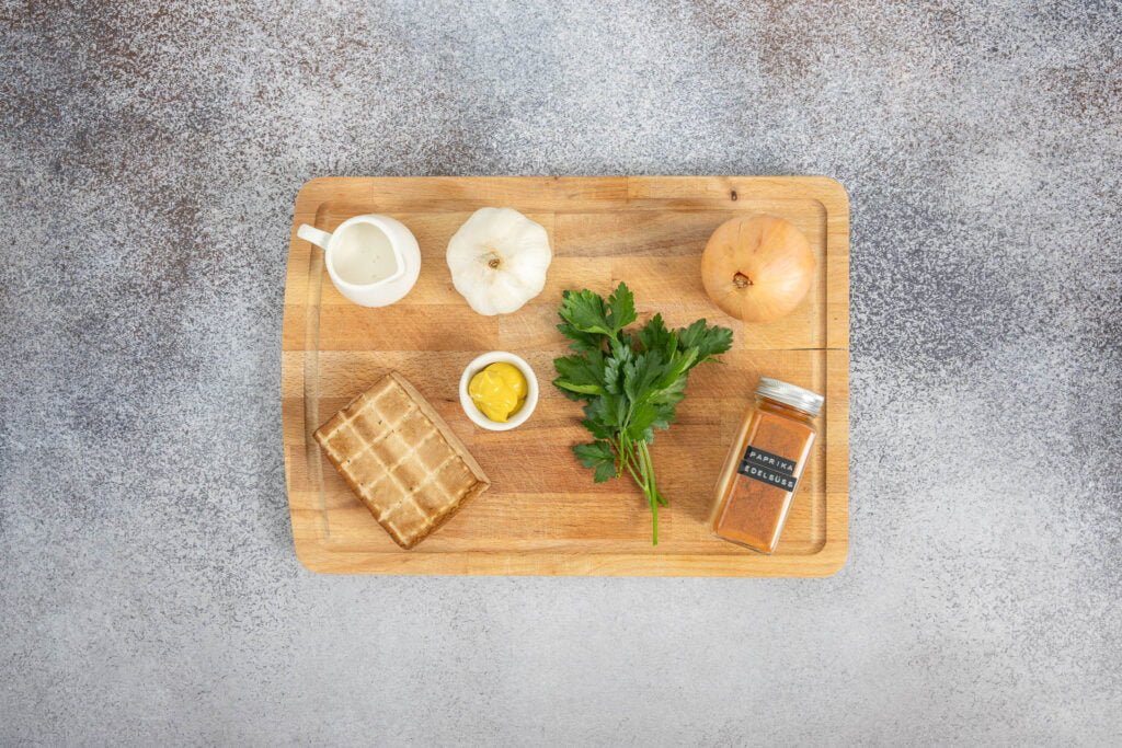 Vegane Schinkengipfeli mit Räuchertofu