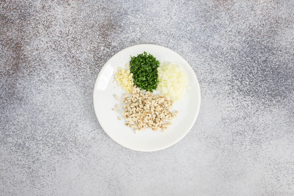 Vegane Schinkengipfeli mit Räuchertofu