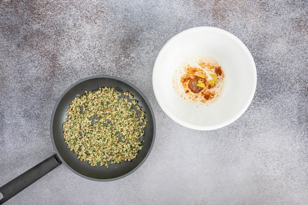 Vegane Schinkengipfeli mit Räuchertofu