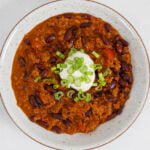 Chili sin Carne - Veganes Chili mit Sojahack