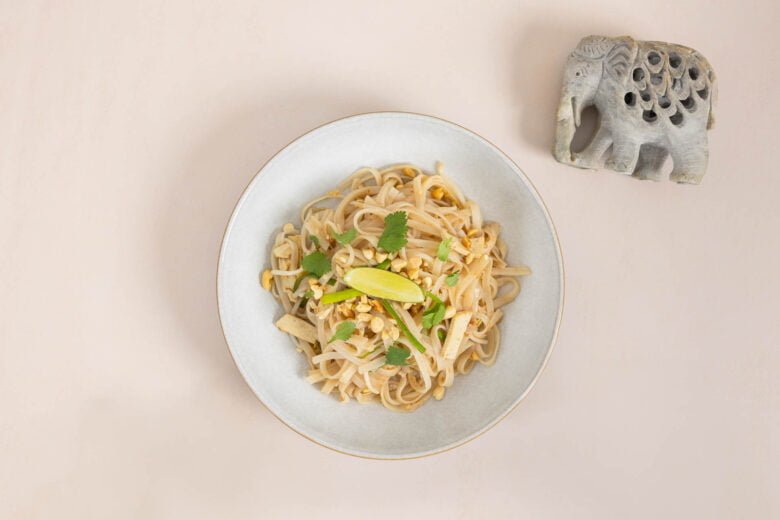 Veganes Pad Thai mit Tofu