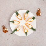 Peperoni Rüebli mit veganer Frischkäsefüllung