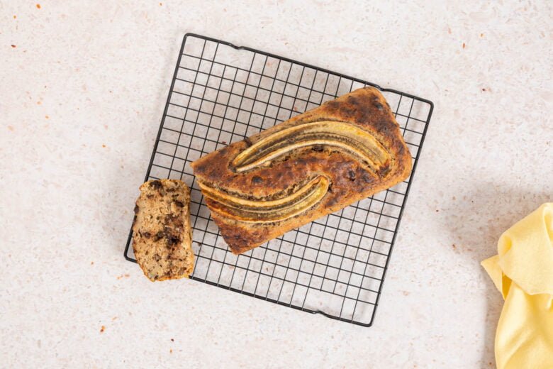 veganes Bananenbrot mit Pekannüssen