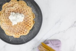 Vegane Waffeln ohne Ei
