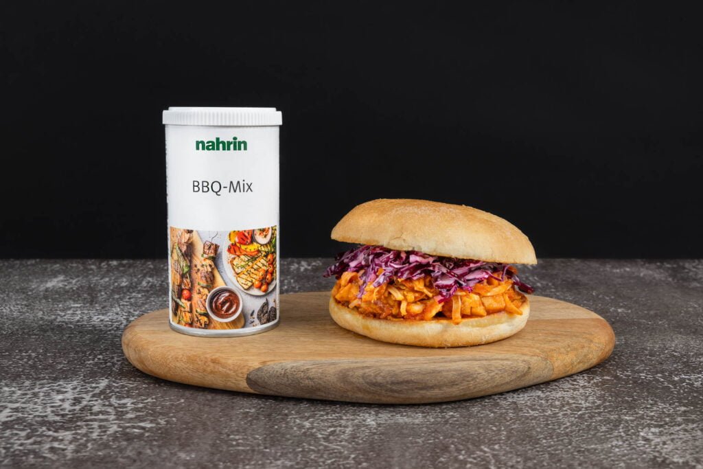 Pulled BBQ Jackfruit Burger