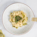 Veganes Spargelrisotto