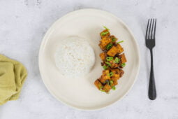 Lemongras Tofu - mit Zitronengras und Knoblauch