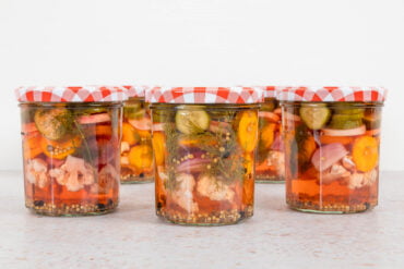 Mixed Pickles - Eingemachtes Gemüse