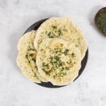 Knoblauch Naan Vegan