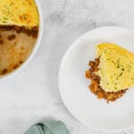 Veganer Shepherd's Pie mit Linsen
