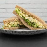 Veganer Eiersalat - Eiersandwich ohne Ei und ohne Mayo