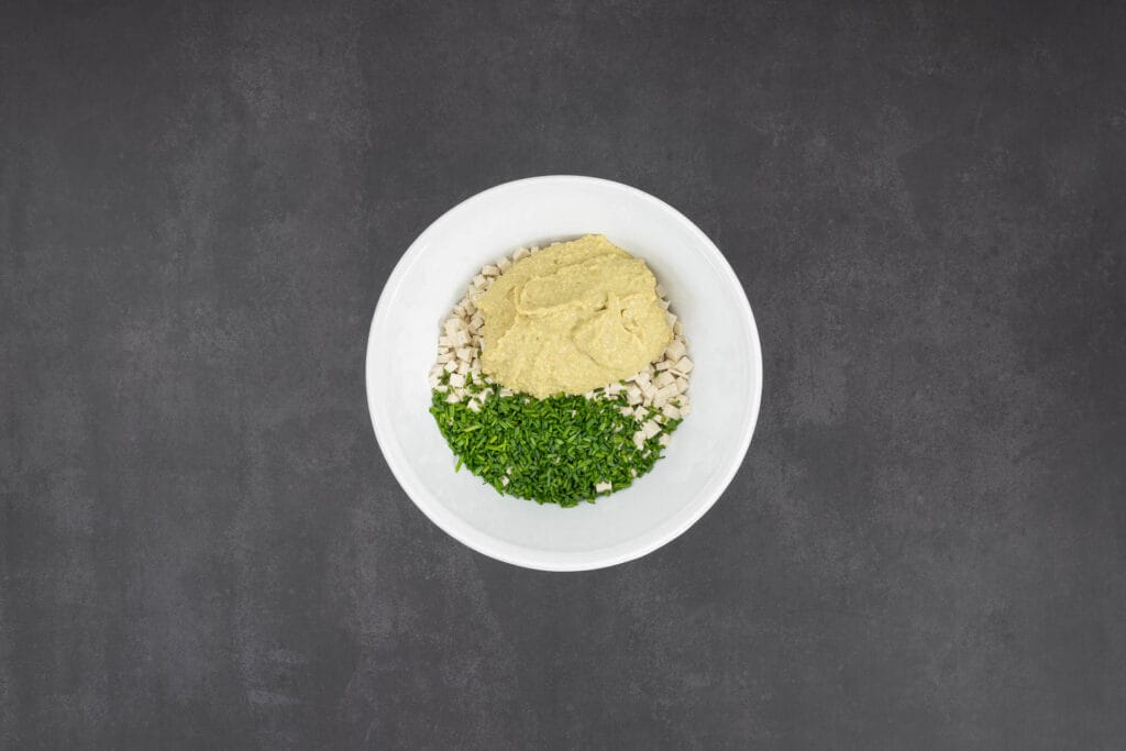 Veganer Eiersalat - Eiersandwich ohne Ei und ohne Mayo