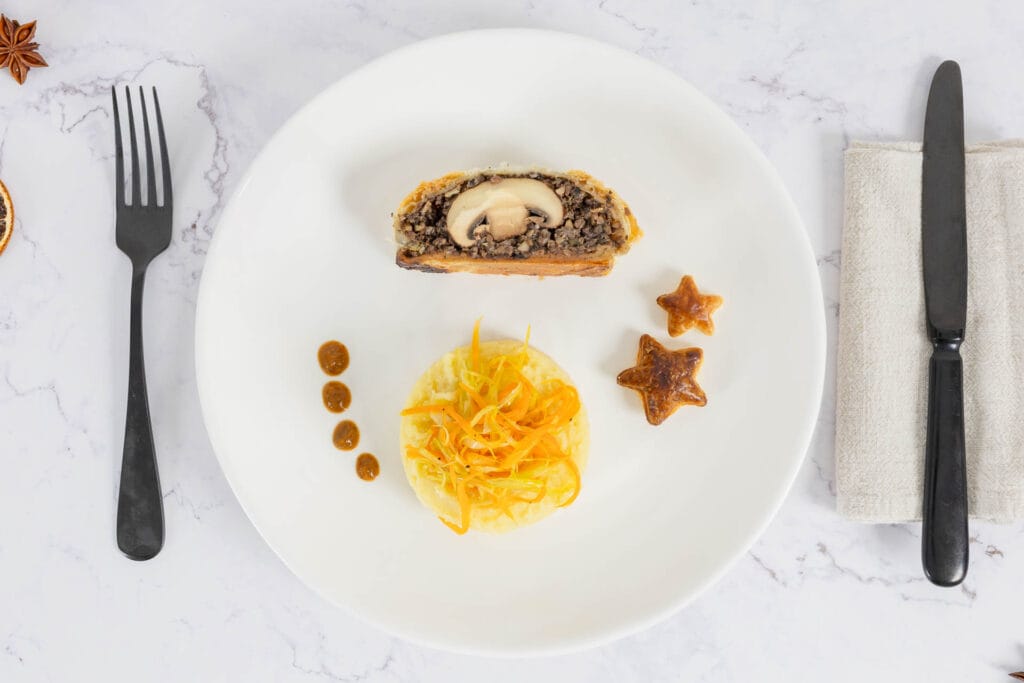 Veganes Pilz Wellington