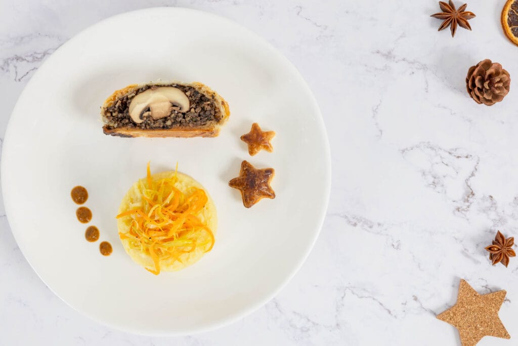 Veganes Pilz Wellington