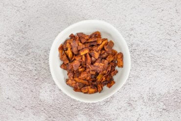 Veganer Kokos Speck