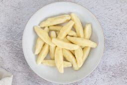 Vegane Schupfnudeln ohne Ei