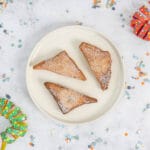 Vegane Ziegerkrapfen frittiert oder aus dem Ofen