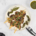 Grillierte Pilz-Spiessli mit Chimichurri