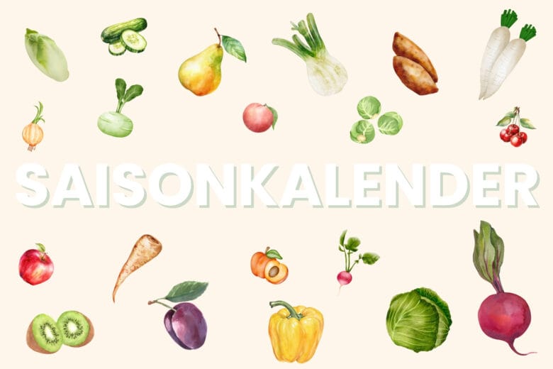 Titelbild Saisonkalender Schweizer Früchte und Gemüse