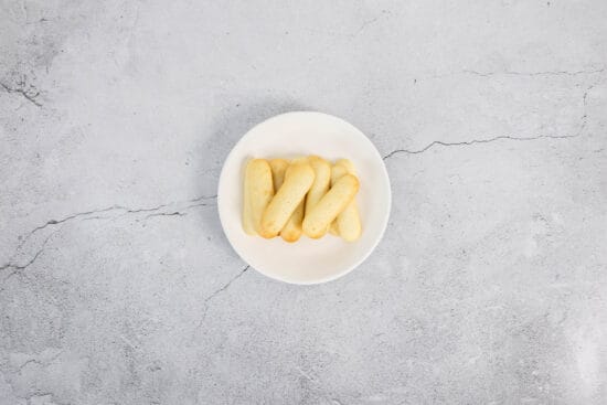 Vegane Löffelbiskuits - Lady Fingers oder Biskotnen ohne Ei