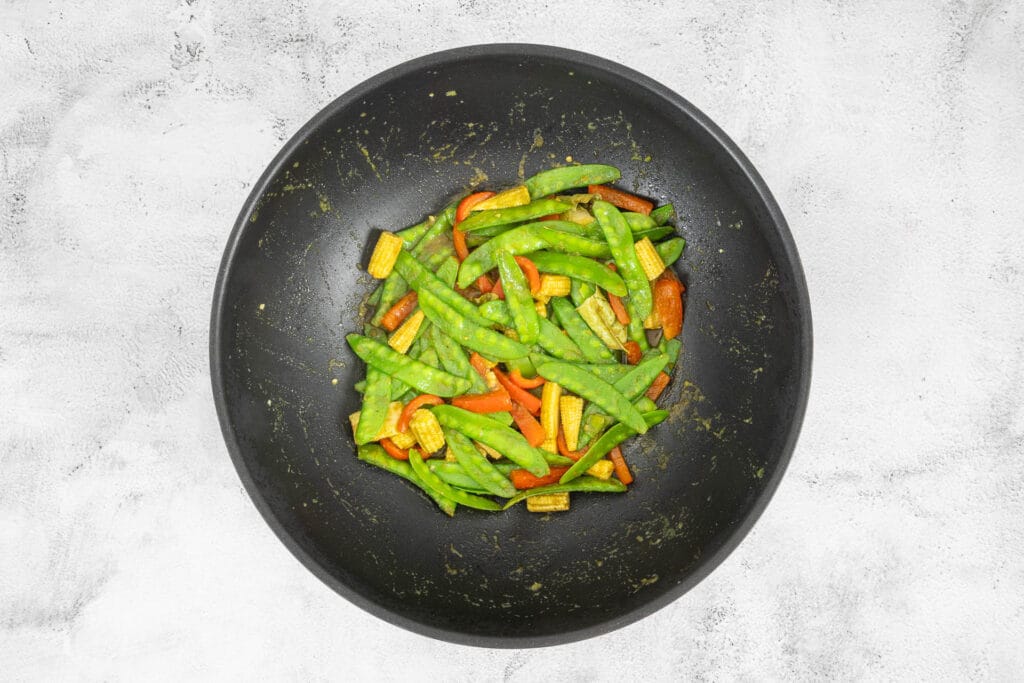 Green Thai Curry ohne Fischsauce Vegan