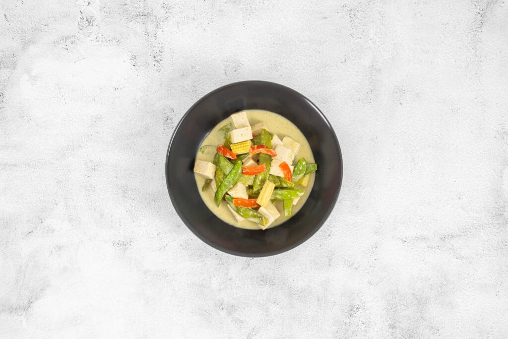Green Thai Curry ohne Fischsauce Vegan