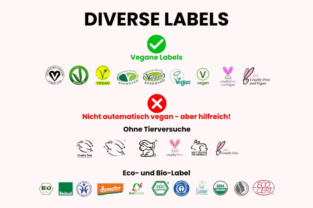 vegane siegel labels cruelty free bio uebersicht