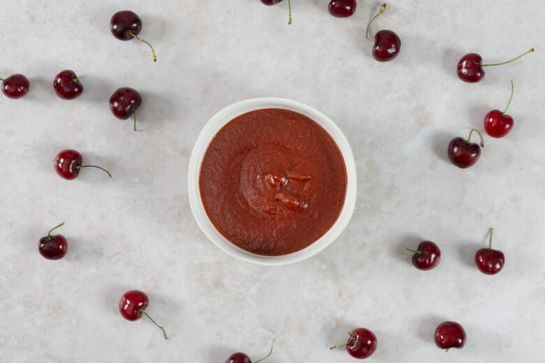Kirsch-BBQ-Sauce selber machen mit frischen Kirschen aus der Region